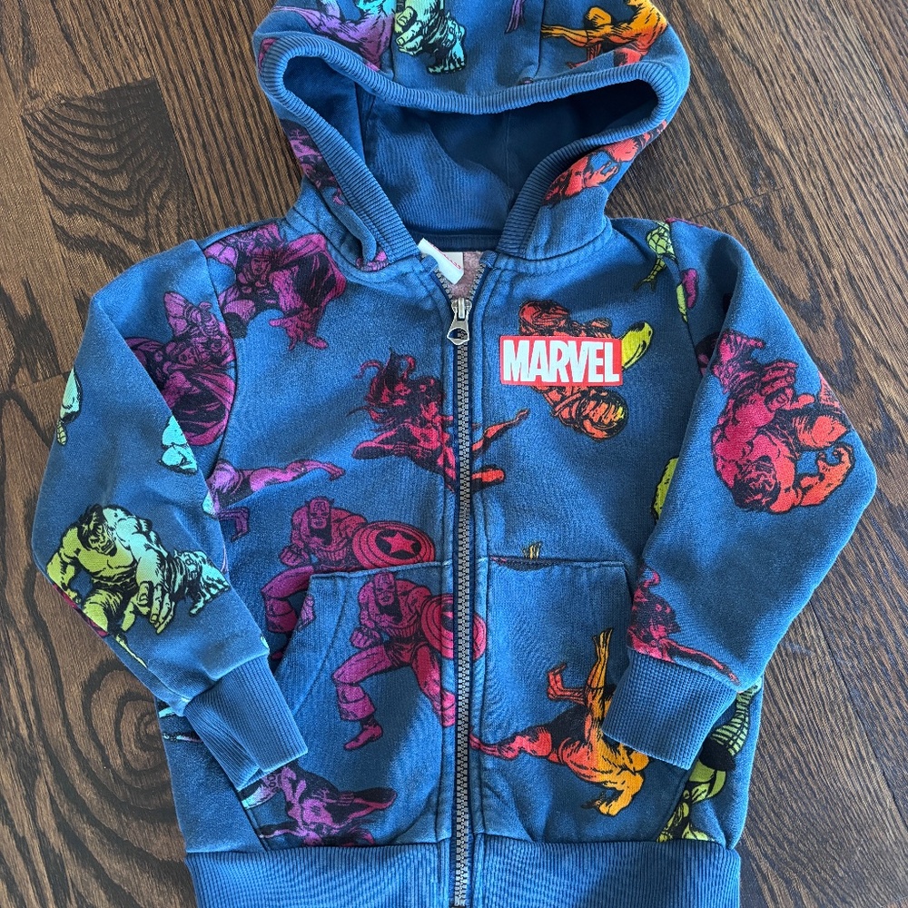 Next Boys Marvel Hoodie